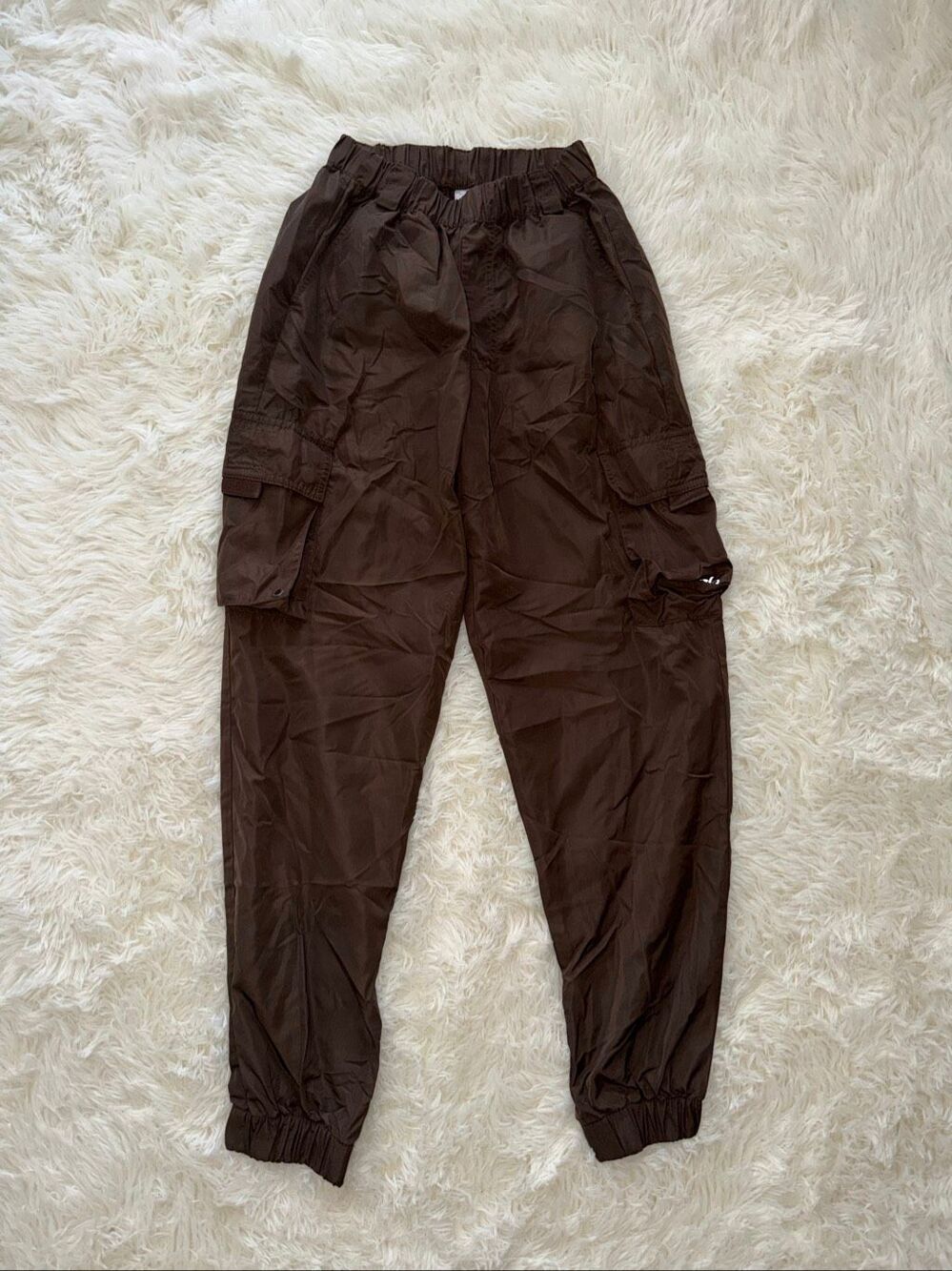XXS ALO YOGA dark brown joggers